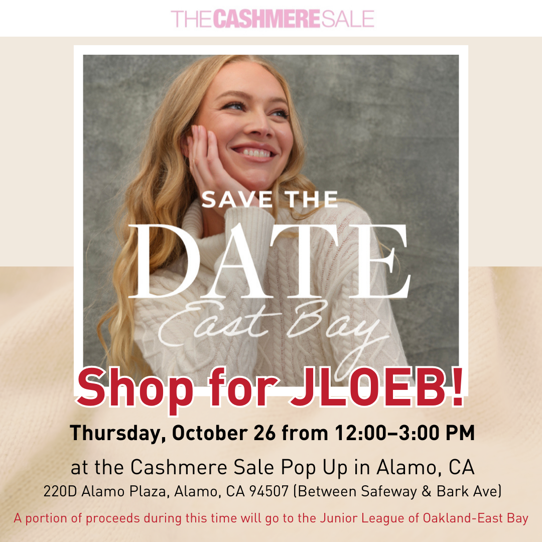Save the Date East Bay - Shop for JLOEB!