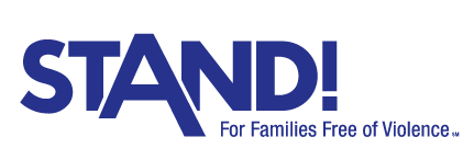 STAND! For Families Free of Violence Logo